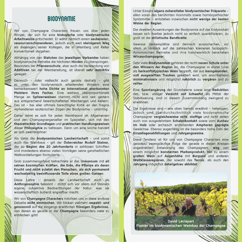 Information Card Biodynamics