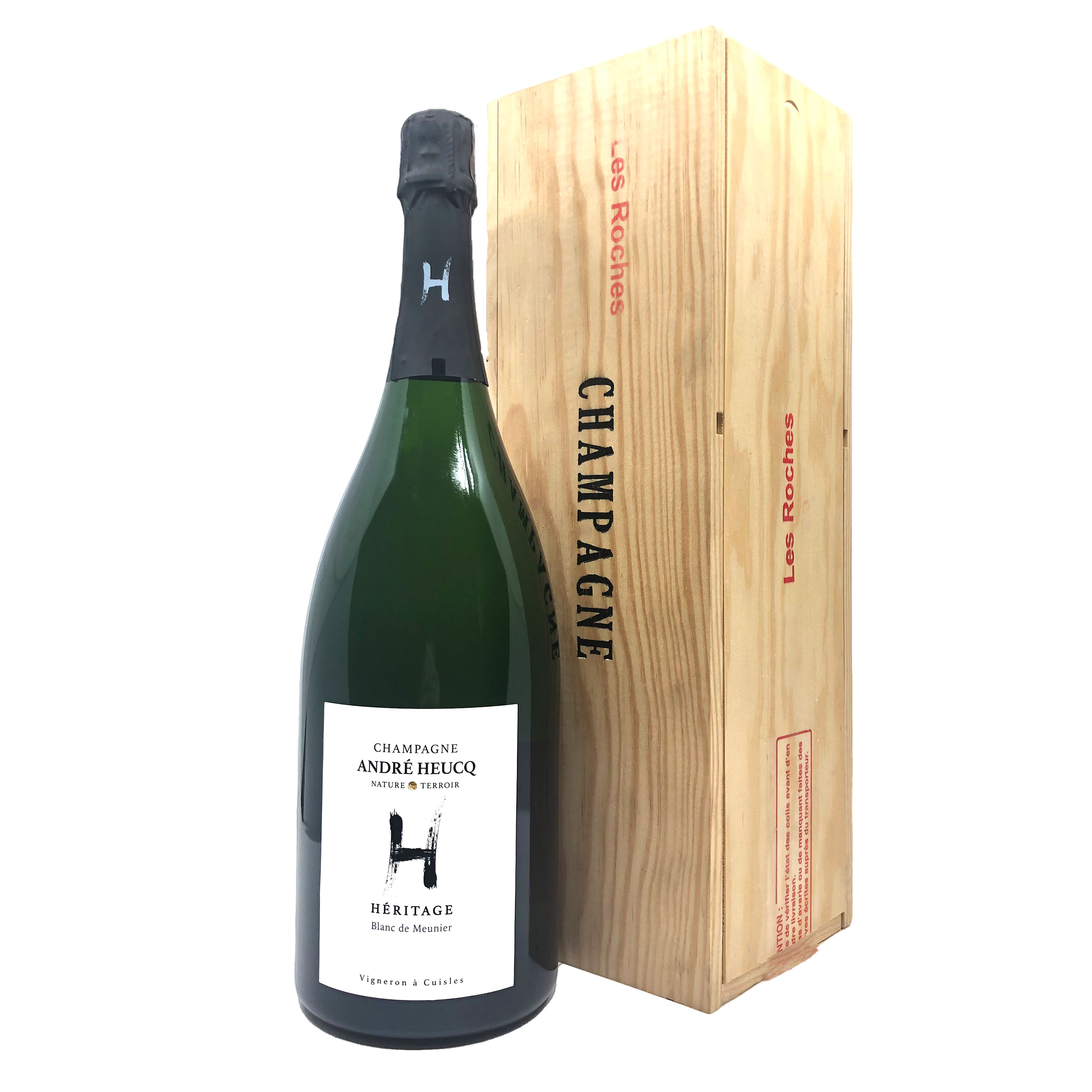 André Heucq HOMMAGE Parcellaire Les Roches 2014 MAGNUM - in Holzschatulle